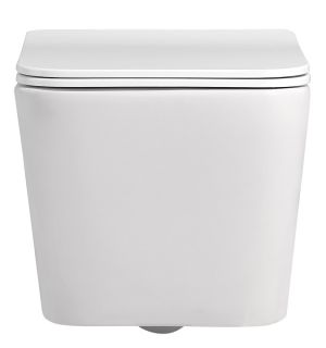 Подвесной унитаз ABBER Rechteck AC1201MW безободковый белый матовый